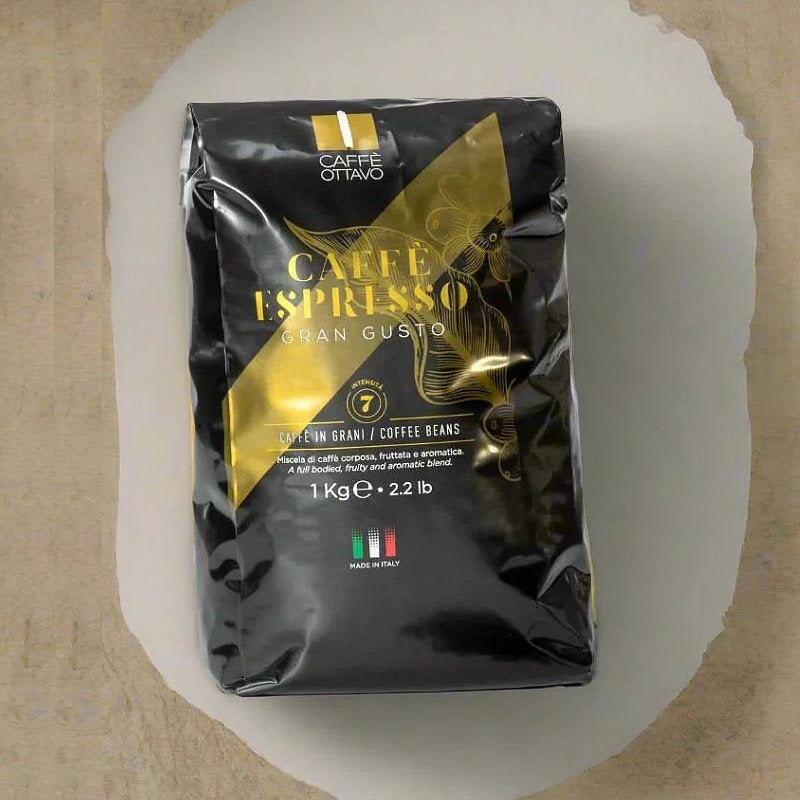 Caffè Ottavo Premium Italian Coffee Gran Gusto Coffee Beans 1kg