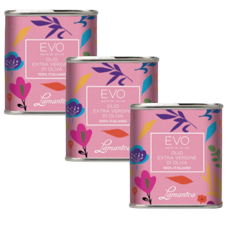 3x Lamantea Olio Extra Virgin Olive Oil EVOO 100ml