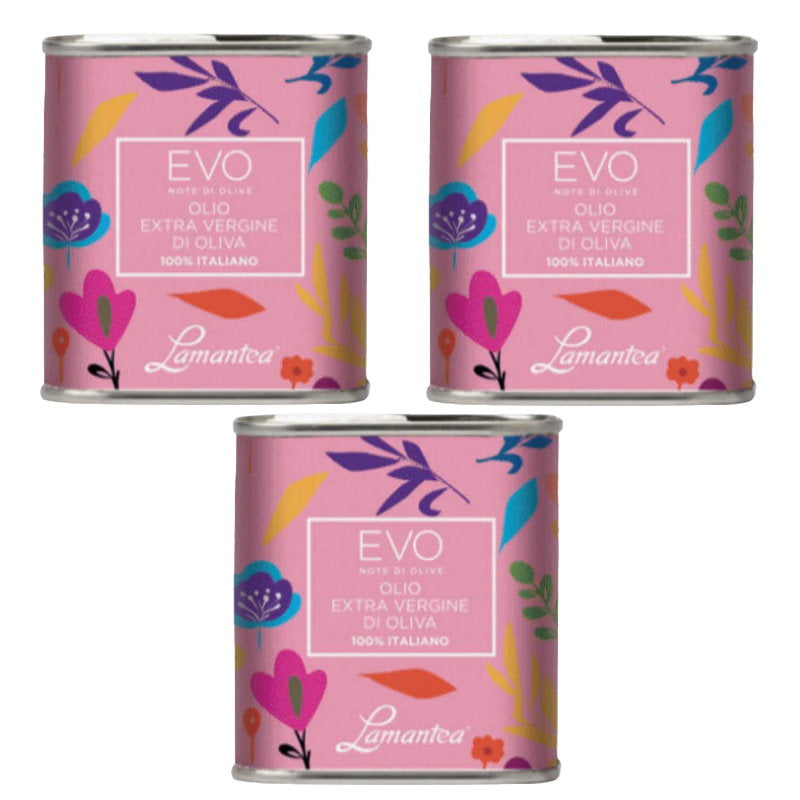 3x Lamantea Olio Extra Virgin Olive Oil EVOO 100ml