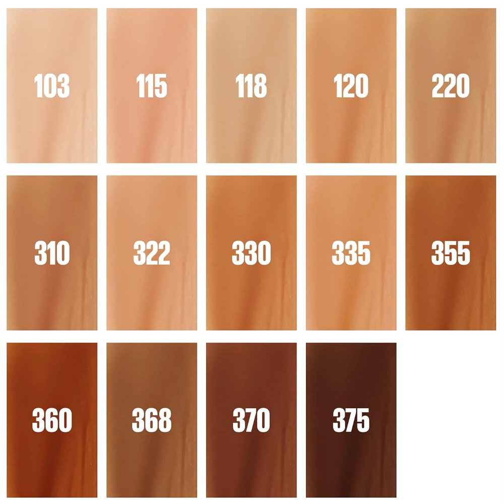 12x Maybelline Fit Me Tinted Moisturizer with Aloe 30ml 120