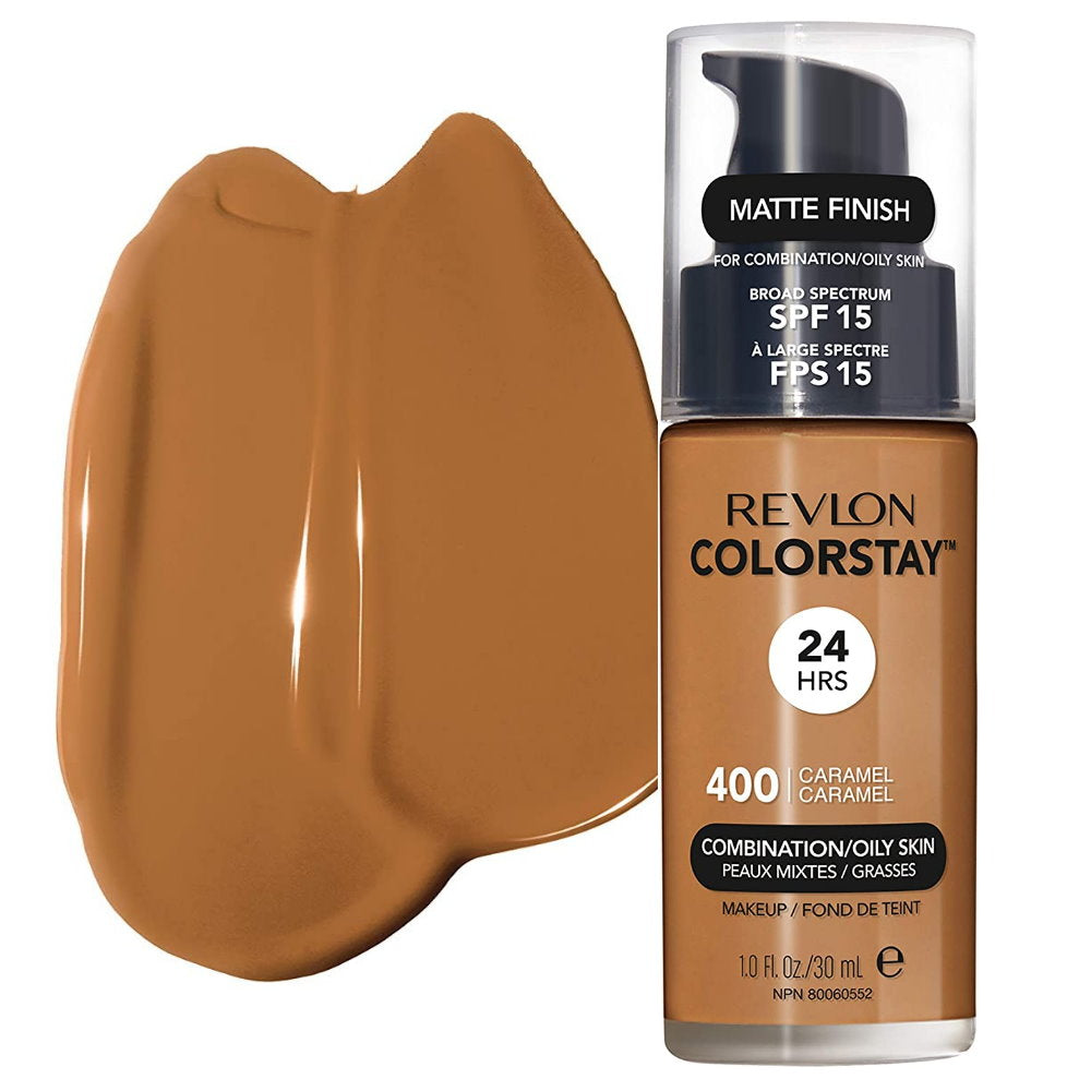 Revlon Colorstay Makeup Combination/Oily Skin Foundation 400 Caramel - Makeup Warehouse Australia