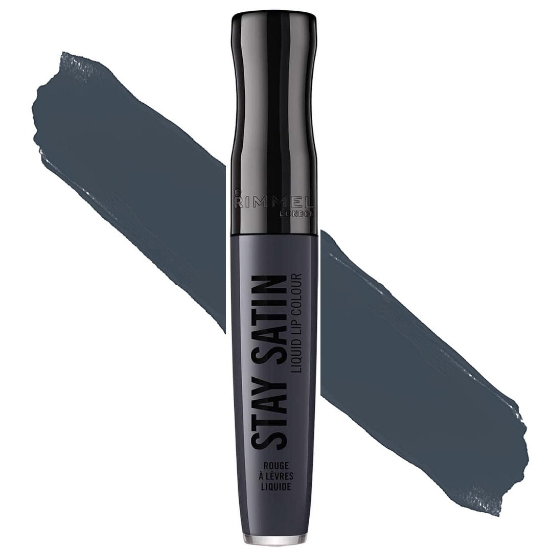 Buy Rimmel Stay Satin Liquid Lip Colour Lipstick 860 Glam Rock - Makeup Warehouse Australia