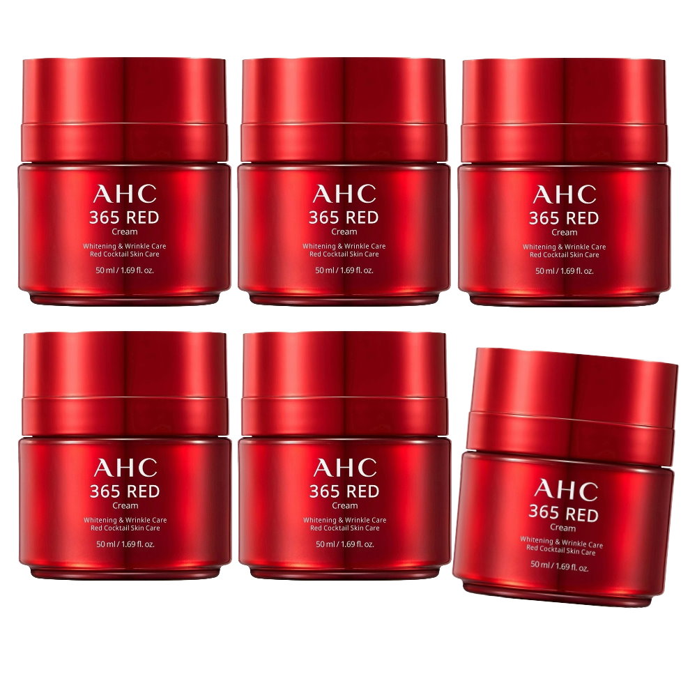 6x AHC 365 Red Cream 50ml EXP 19/08/2025