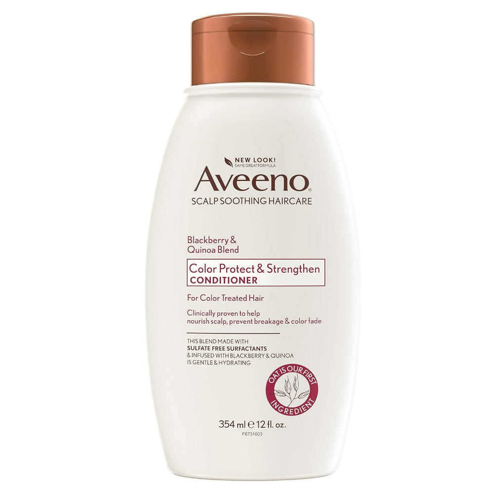8x Aveeno Color Protect & Strengthen Blackberry & Quinoa Blend Conditioner 354ml