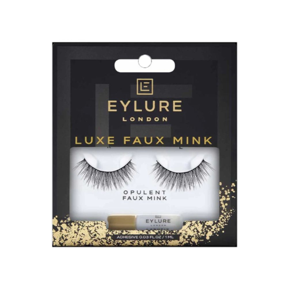 4x Eylure London Luxe Opulent Faux Mink Effect False Lashes