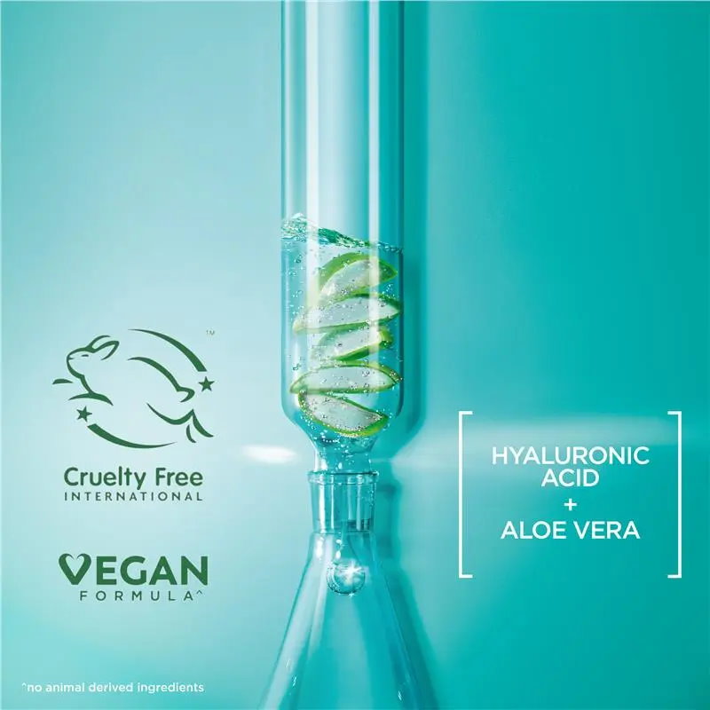 6x Garnier Skin Active Hyaluronic Aloe Day Jelly Moisturiser 50ml