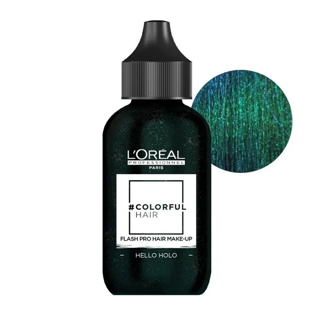 LOreal Colorful Hair Flash Pro Hair Make Up 60mL Hello Holo
