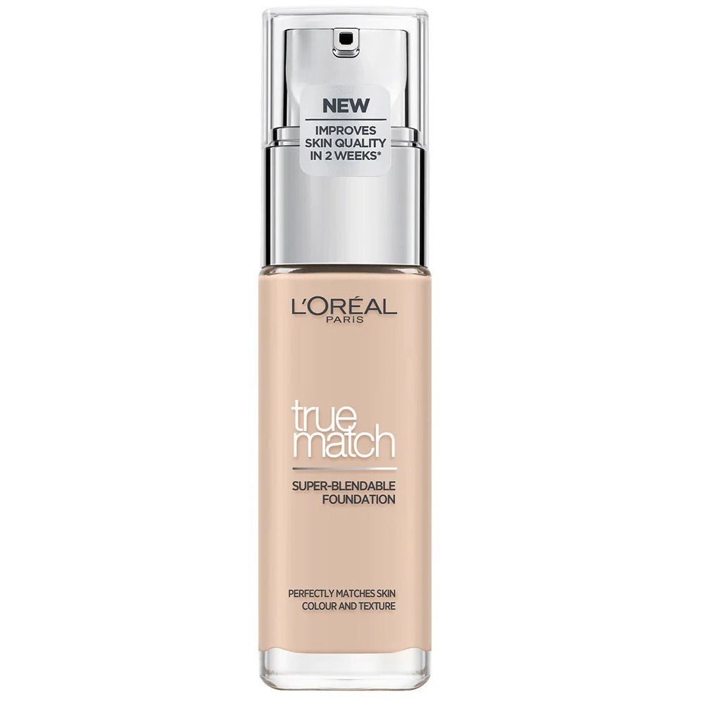 6x L'Oreal Paris True Match Super Blendable Liquid Foundation 30ml 2C Rose Vanilla