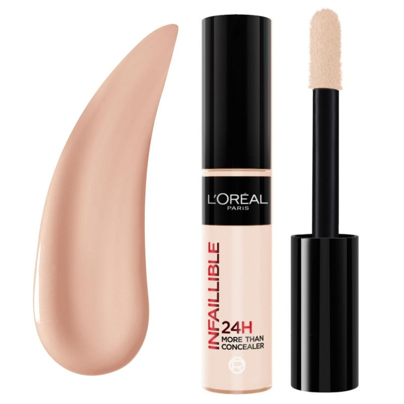 6x L'Oreal Paris Infallible 24H Full Coverage More Than Concealer 323 Fawn 11ml