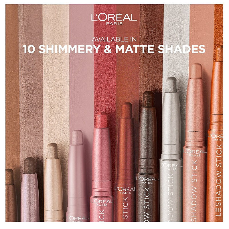 3x L'Oreal Paris Paradise Le Shadow Stick 1.4g 230 Magnetic Bronze