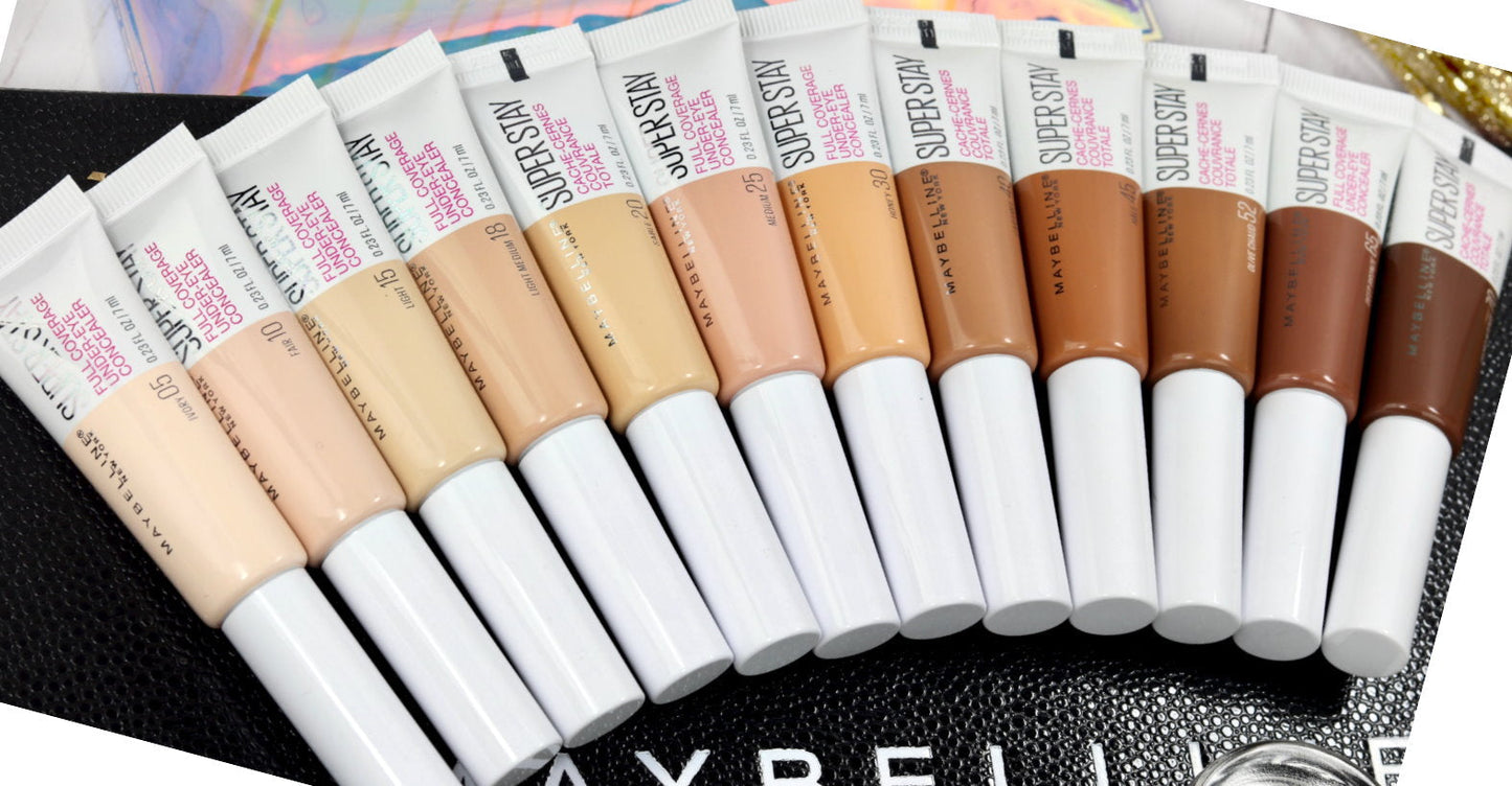 3x Maybelline Superstay Full Coverage Under Eye Liquid Concealer - Caramel 40