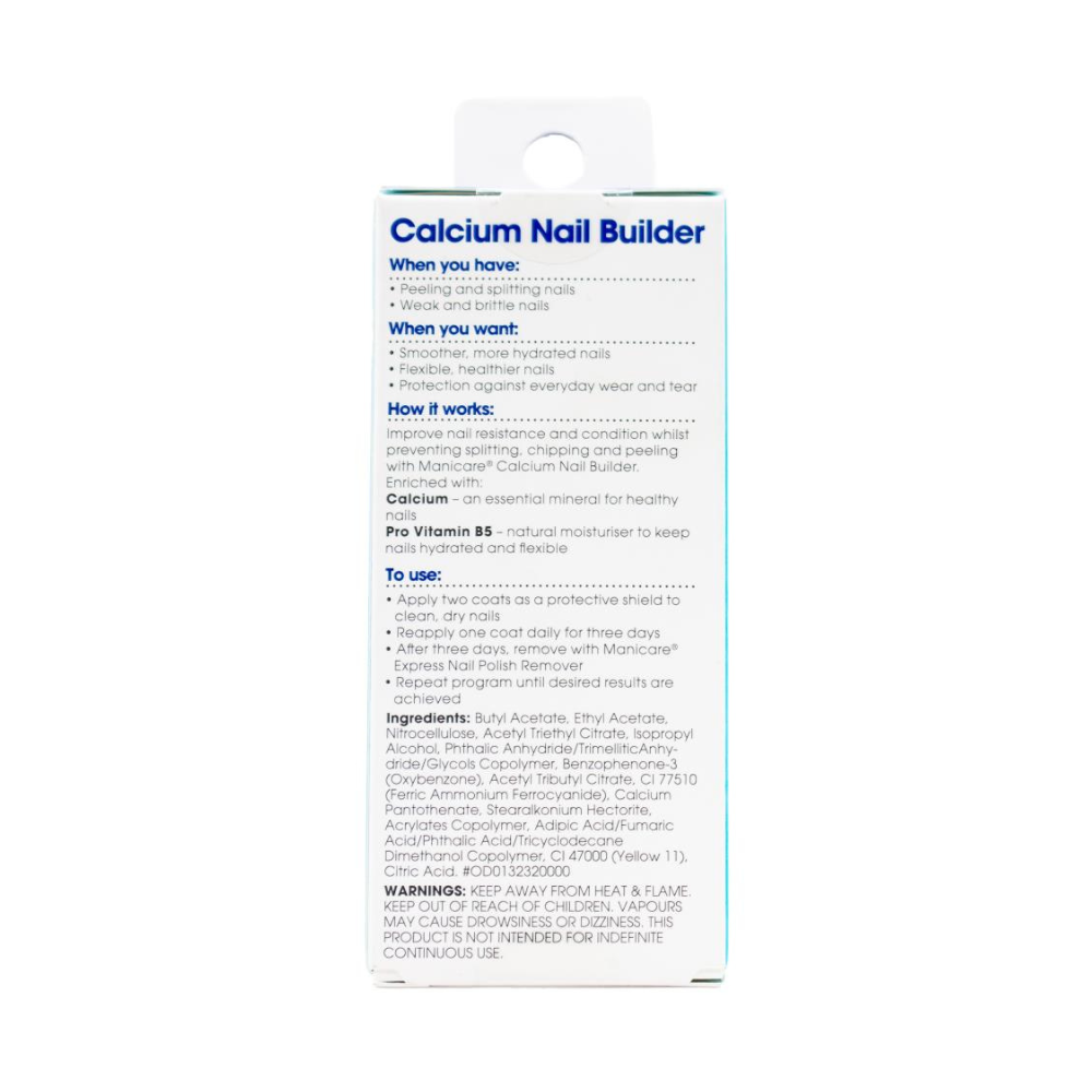 Manicare Calcium Nail Builder Conditioning Treatment 12mL