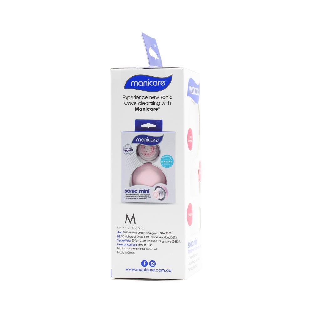 Manicare Sonic Mini Facial Cleanser Replacement Brush Heads 3 Pack