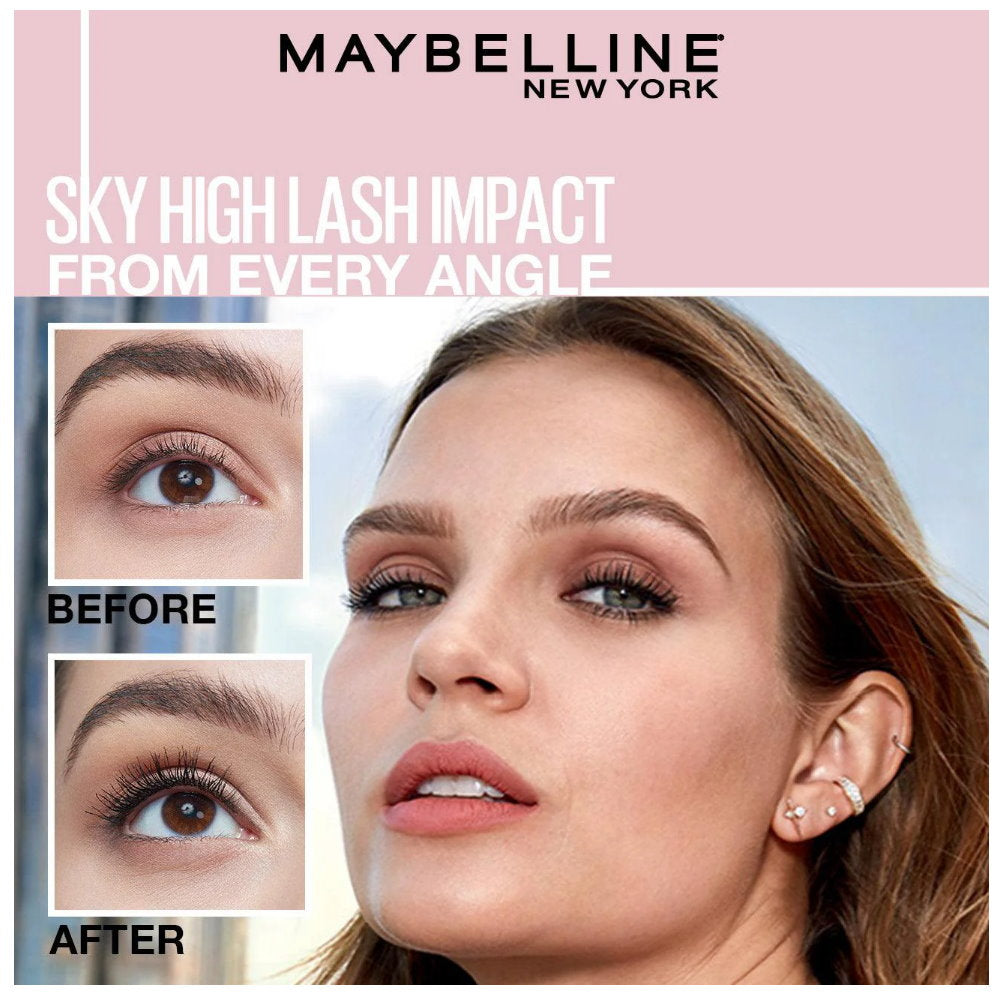 6x Maybelline Lash Sensational Sky High Mascara - 799 Cosmic Black