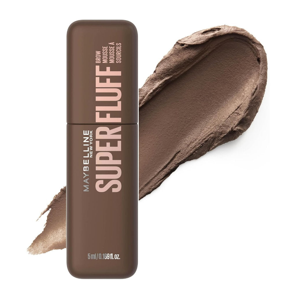 6x Maybelline Superfluff Brow Mousse 257 Medium Brown