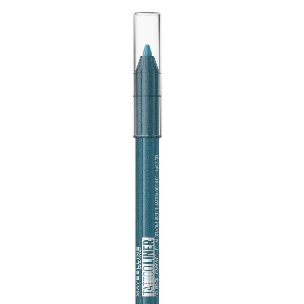 12x Maybelline Tattoo Gel Pencil Eyeliner 1.3g 814 Blue Disco