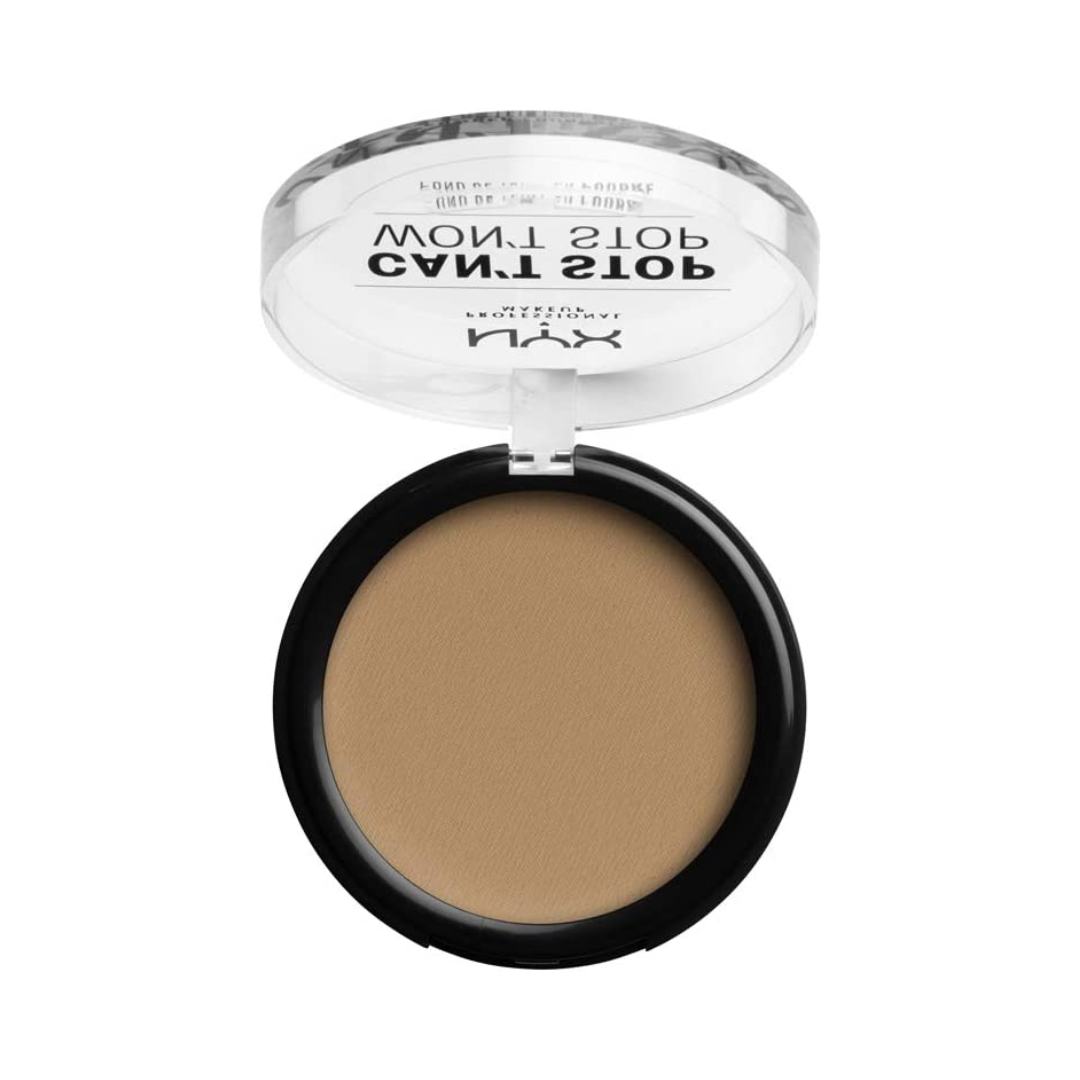 NYX Can't Stop Won't Stop Powder Foundation Caramel