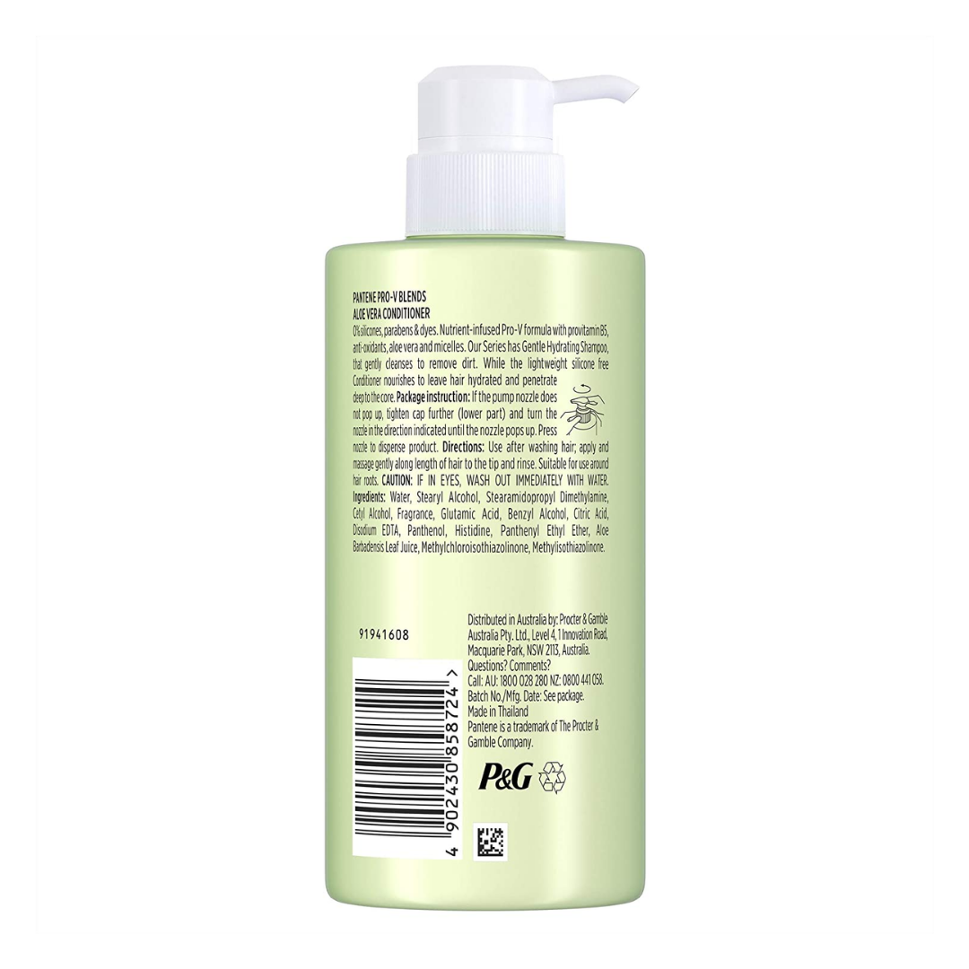 Pantene Pro V Aloe Vera Gentle Hydrating Conditioner 300mL - Makeup Warehouse Australia