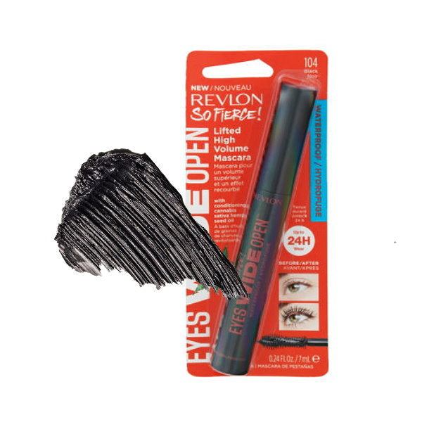 Revlon So Fierce Eyes Wide Open Mascara 7ml 104 Black Waterproof