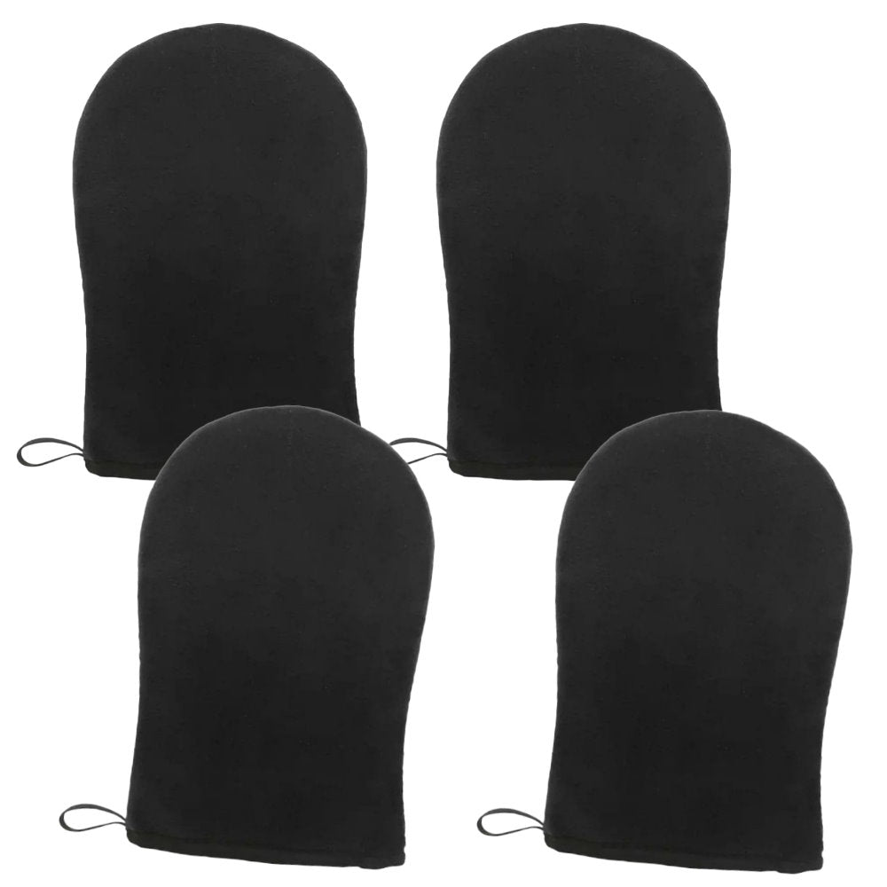 Bulk Buy 4pk Tanning Applicator Self Tan Mitt Black - Makeup Warehouse Australia