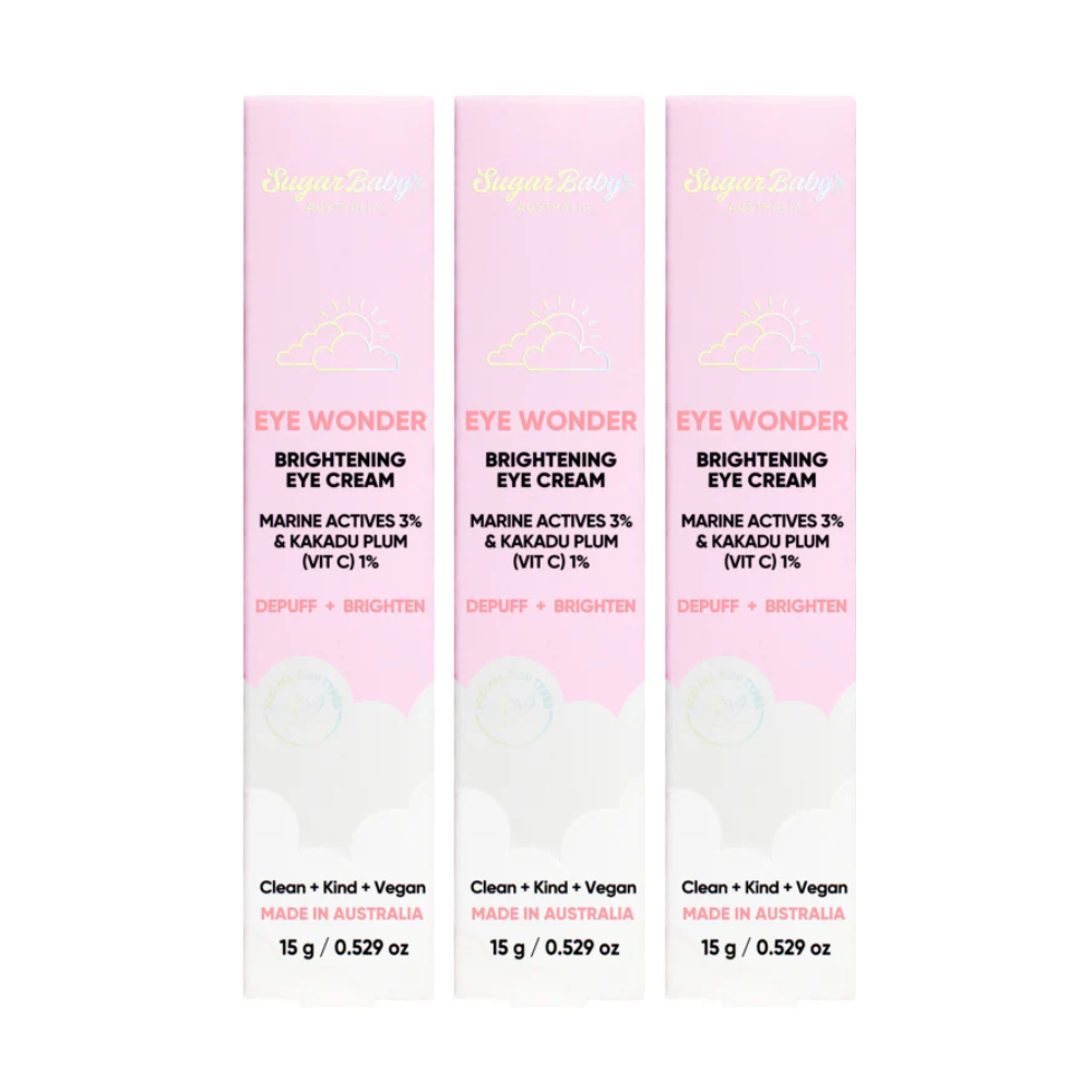 3x SugarBaby Eye Wonder Brightening Eye Cream 15g