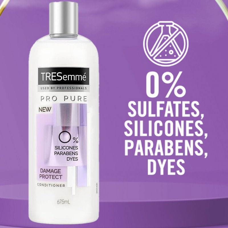 6x Tresemme Pro Pure Damage Protect Conditioner 675ml