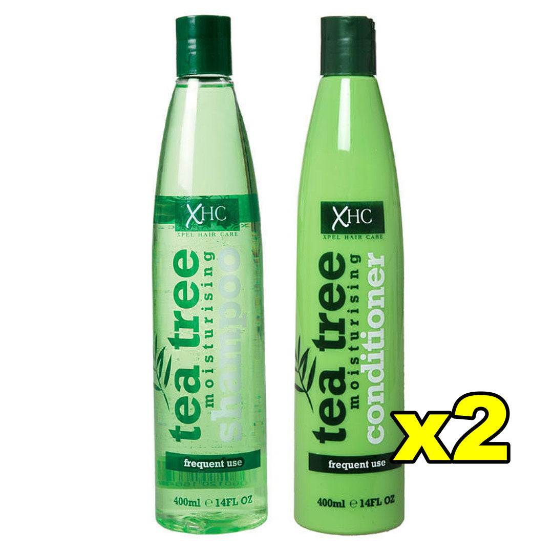 XHC Tea Tree Moisturising Shampoo & Conditioner 400mL