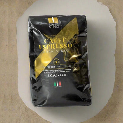 Caffè Ottavo Premium Italian Coffee Gran Gusto Coffee Beans 1kg