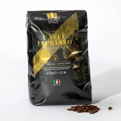 Caffè Ottavo Premium Italian Coffee Gran Gusto Coffee Beans 1kg
