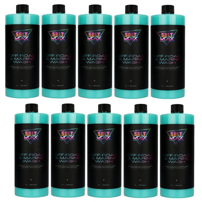 10pk Saltworx Off-Road & Marine Wash 1 Lt