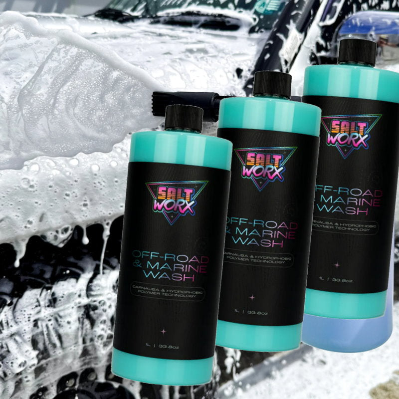3pk Saltworx Off-Road & Marine Wash 1 Lt