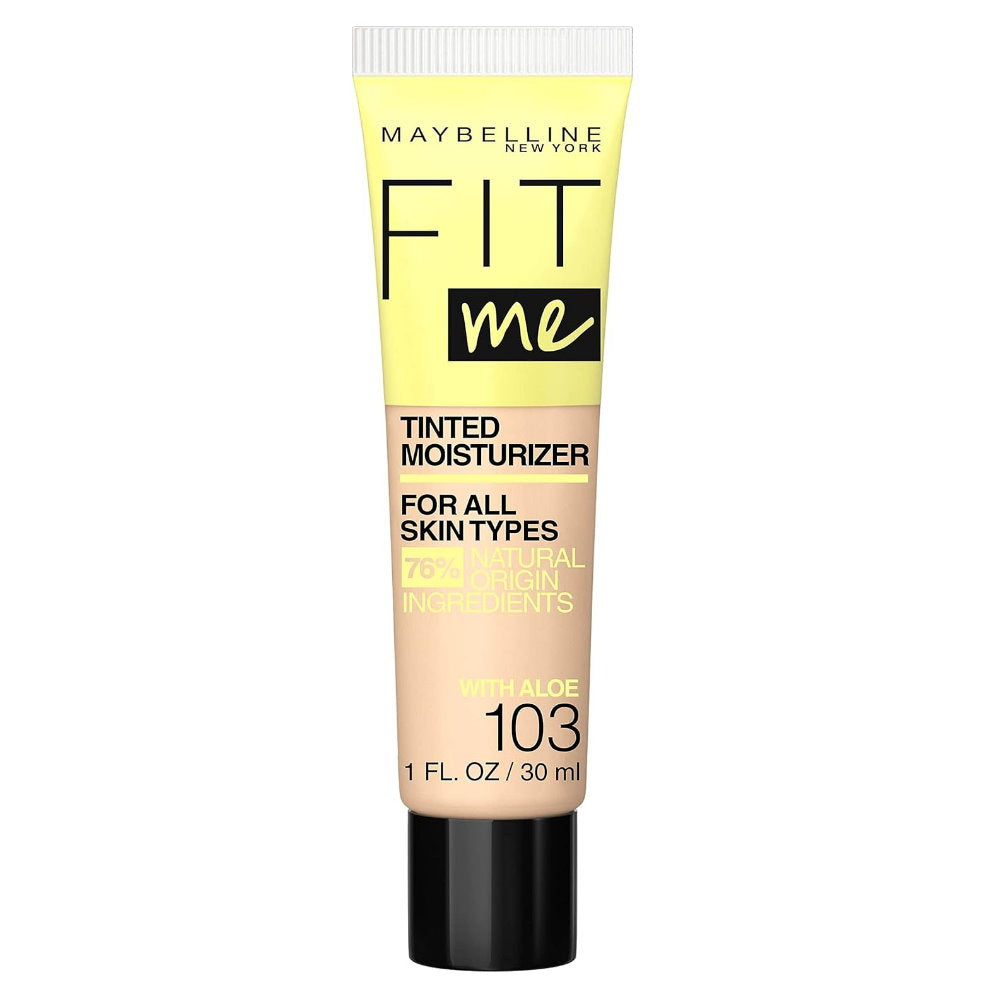 2x Maybelline Fit Me Tinted Moisturizer - 103 with Aloe