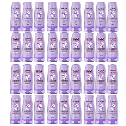 36pk L'Oreal Paris Hyaluron Plump Conditioner Dehydrated Hair 300ml