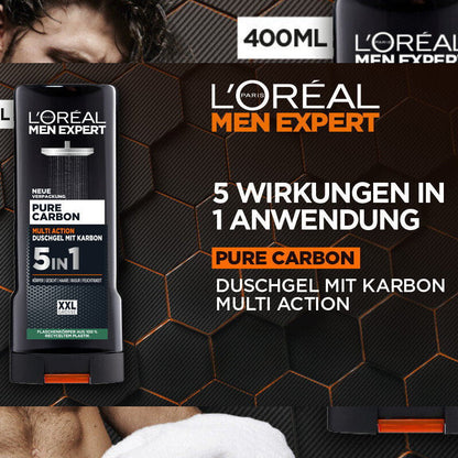 L'Oreal Paris Men Expert Pure Carbon Shower Gel 400ml