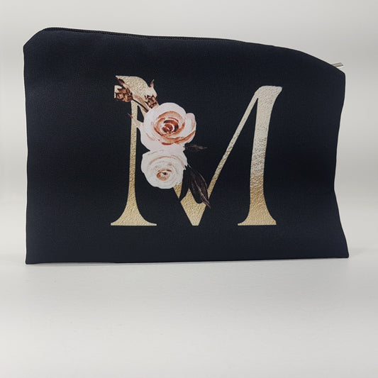 Rosy Lane - M for Makeup Bag Brushes, Pencil, Eyeliners Travel Bag - Makeup Warehouse