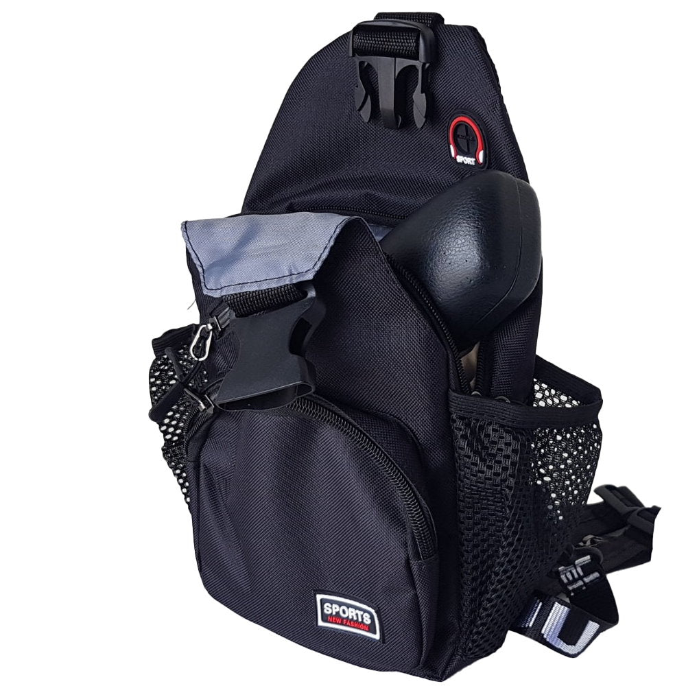 OSKA Men’s Perfect Day Bag - Multifuction Compact Shoulder Back Pack Bag
