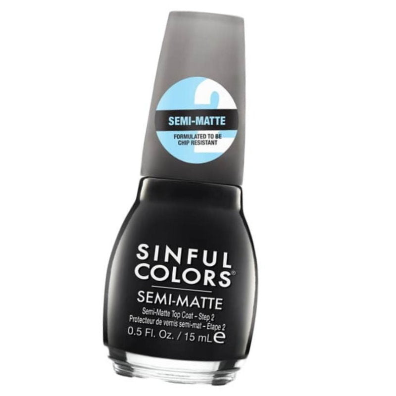 Buy Sinful Colours Shine Nail Polish 2759 Semi Matte Top Coat - Makeup Warehouse Australia 