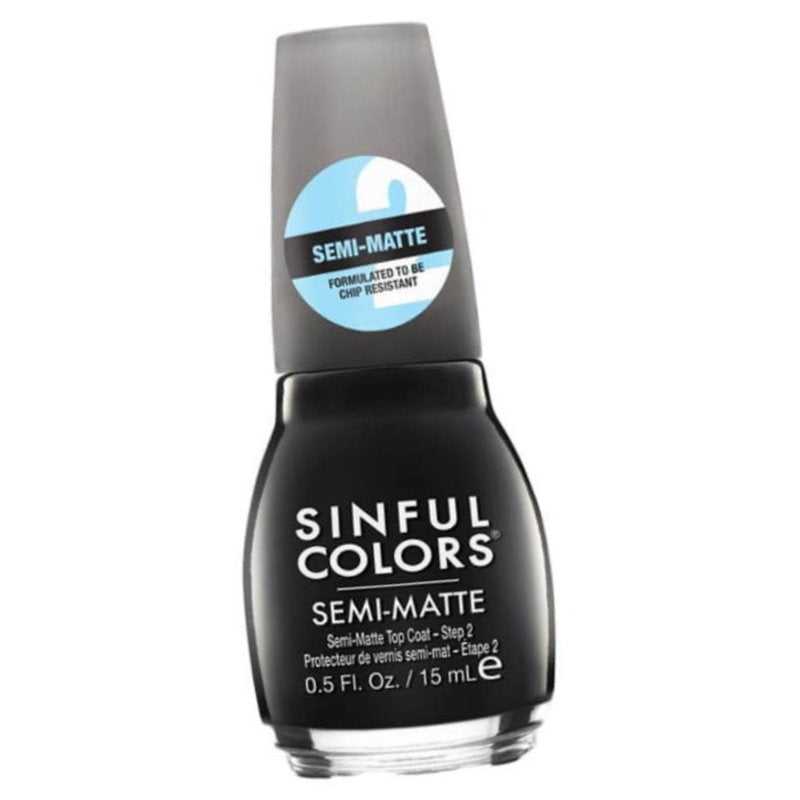 Buy Sinful Colours Shine Nail Polish 2759 Semi Matte Top Coat - Makeup Warehouse Australia 