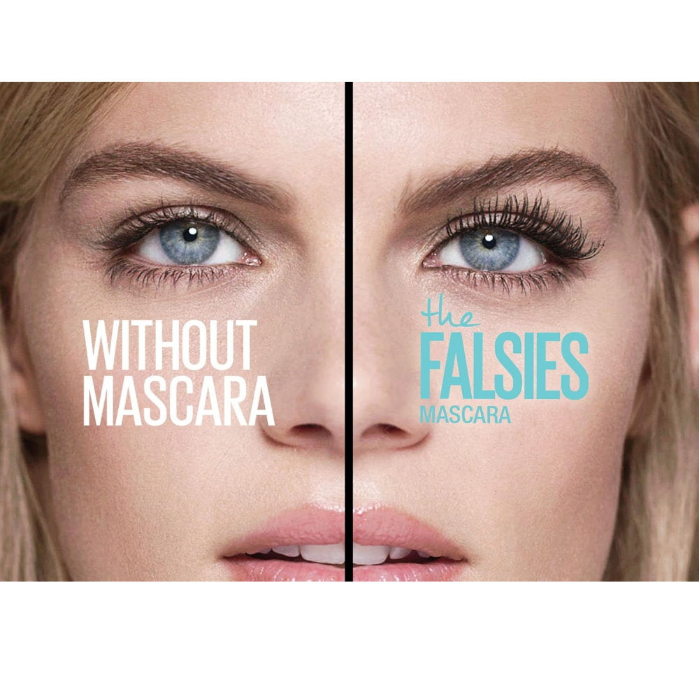 6x Maybelline the Falsies Volum Express Mascara 7.5ml 280 Blackest Black