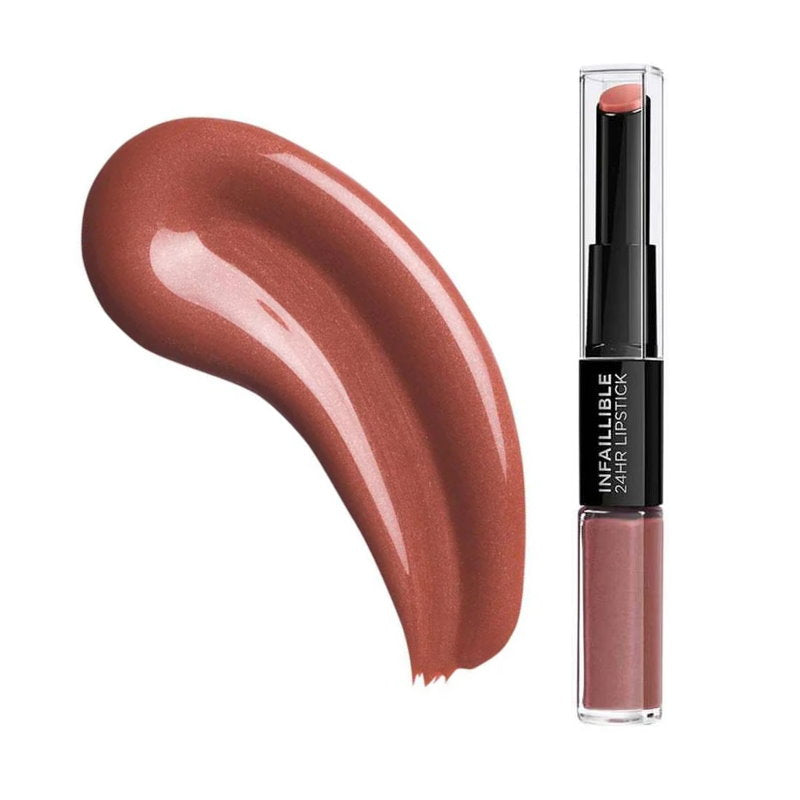 6x L'Oreal Paris Infallible 2 Step Lipstick 5.7ml 312 Incessant