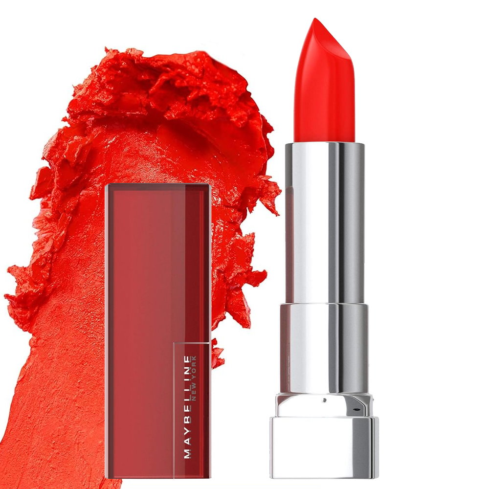 4x Maybelline Color Sensational Cream Lipstick 344 Coral Rise 4.2g