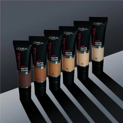 12x L'Oreal Paris Infaillible 32H Matte Cover Foundation 30ml 110 Cool Undertone