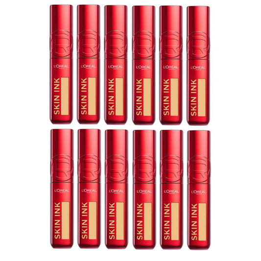 12x L'Oreal Paris Infallible Skin Ink 2 in 1 Foundation Concealer 15ml 260 Warm