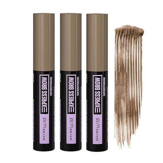3pk Maybelline Brow Fast Sculpt Eyebrow Mascara 01 Blonde
