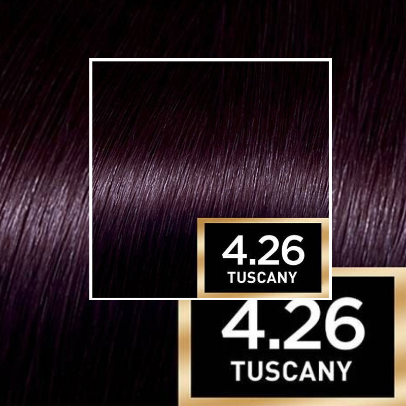 L'Oreal Paris Preference Permanent Hair Colour 4.26 Tuscany Pure Burgandy Cool Violet
