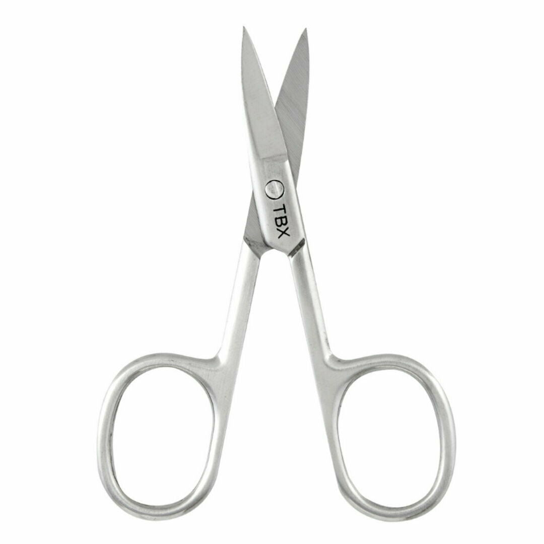 TBX Stainless Steel Nail Scissors Manicure Pedicure Tools - Makeup Warehouse Australia