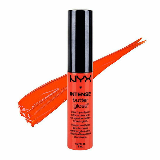 NYX Intense Butter Gloss Lipgloss 8ml ORANGESICLE - Makeup Warehouse Australia