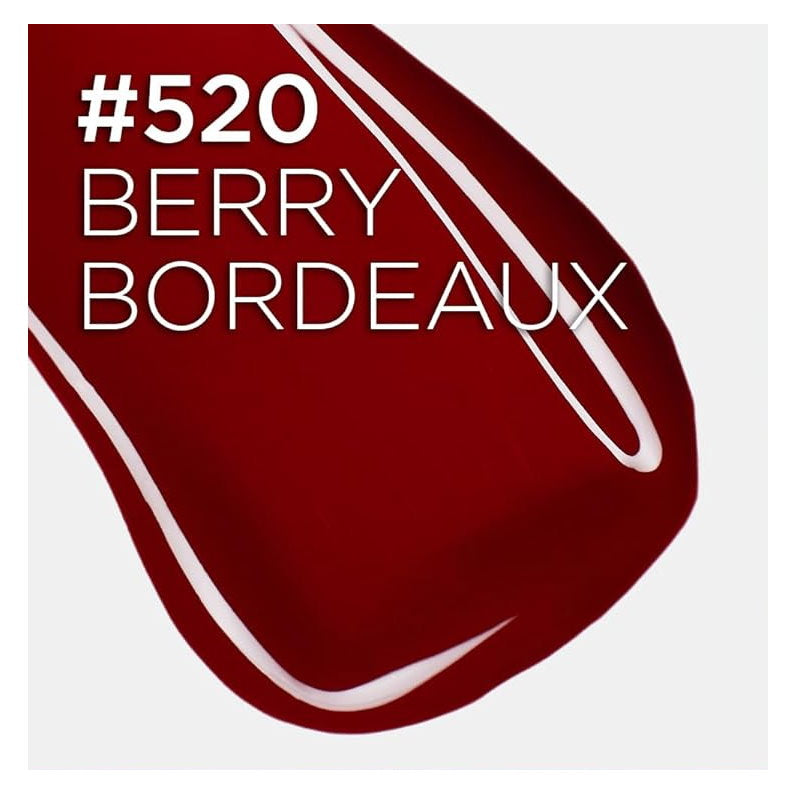 6x L'Oreal Paris Infallible Lacque Resistance Liquid Lipstick 4ml 520 Berry Bordeaux