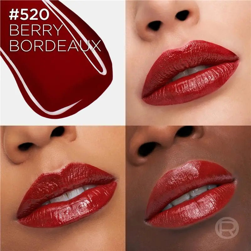 6x L'Oreal Paris Infallible Lacque Resistance Liquid Lipstick 4ml 520 Berry Bordeaux