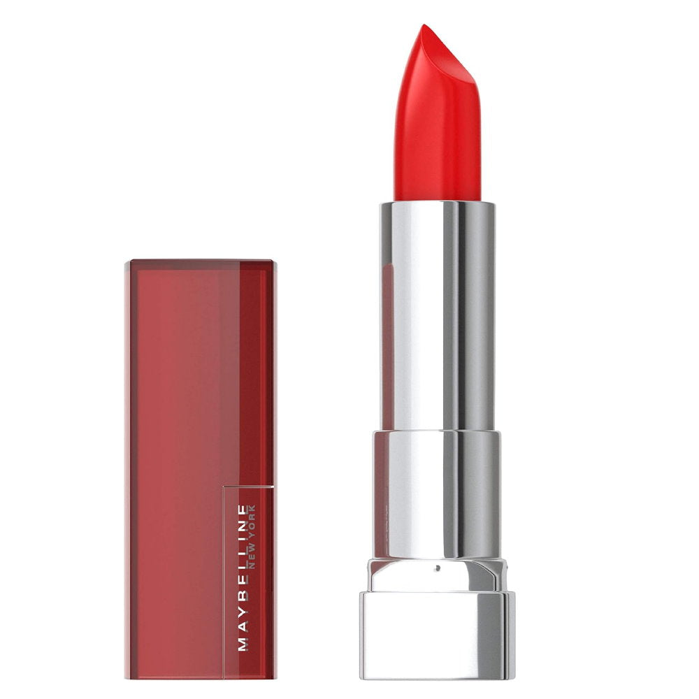 2x Maybelline Color Sensational Cream Lipstick 895 On Fire Red 4.2g